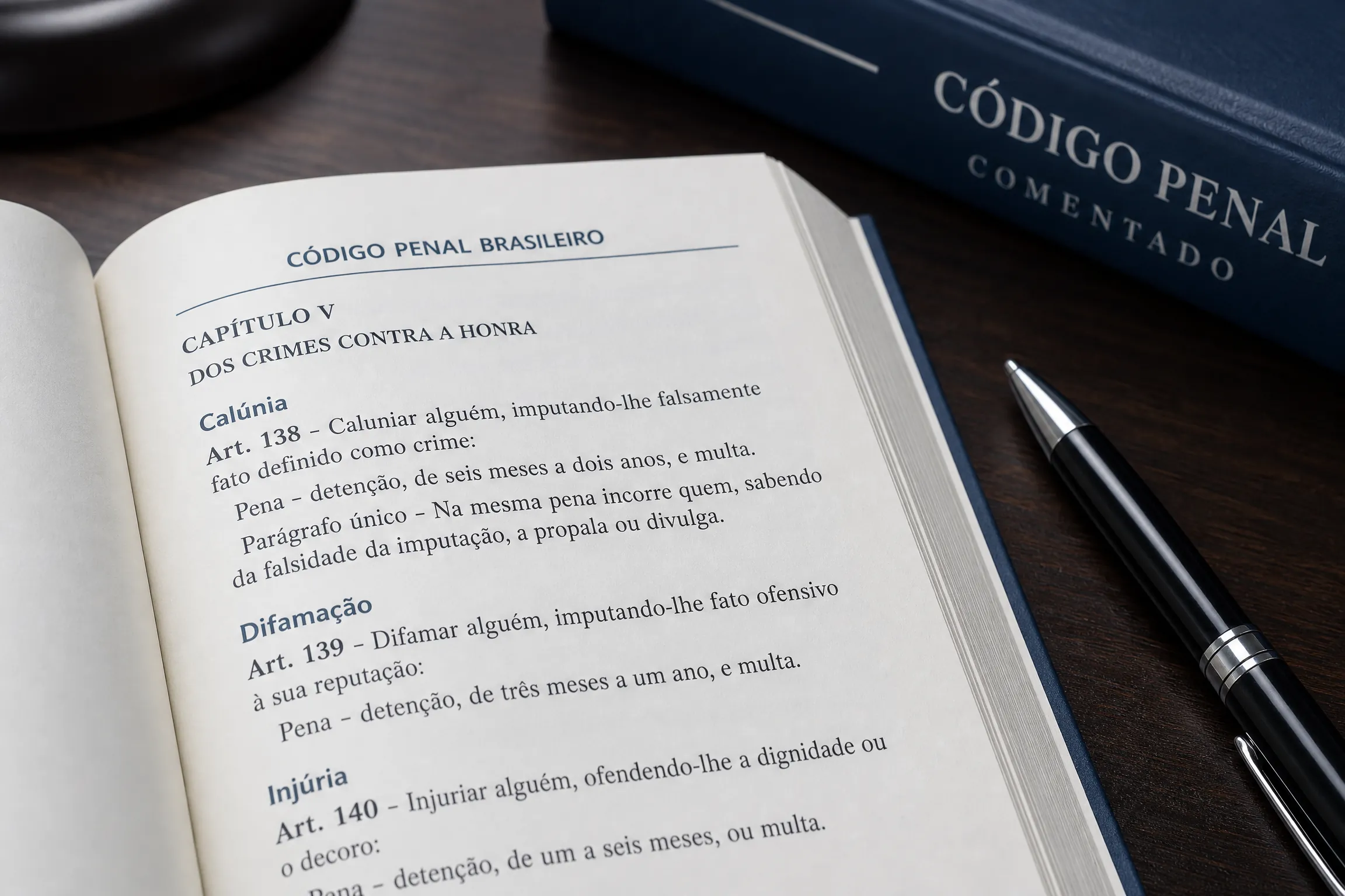 Calúnia e difamação — crimes contra a honra
